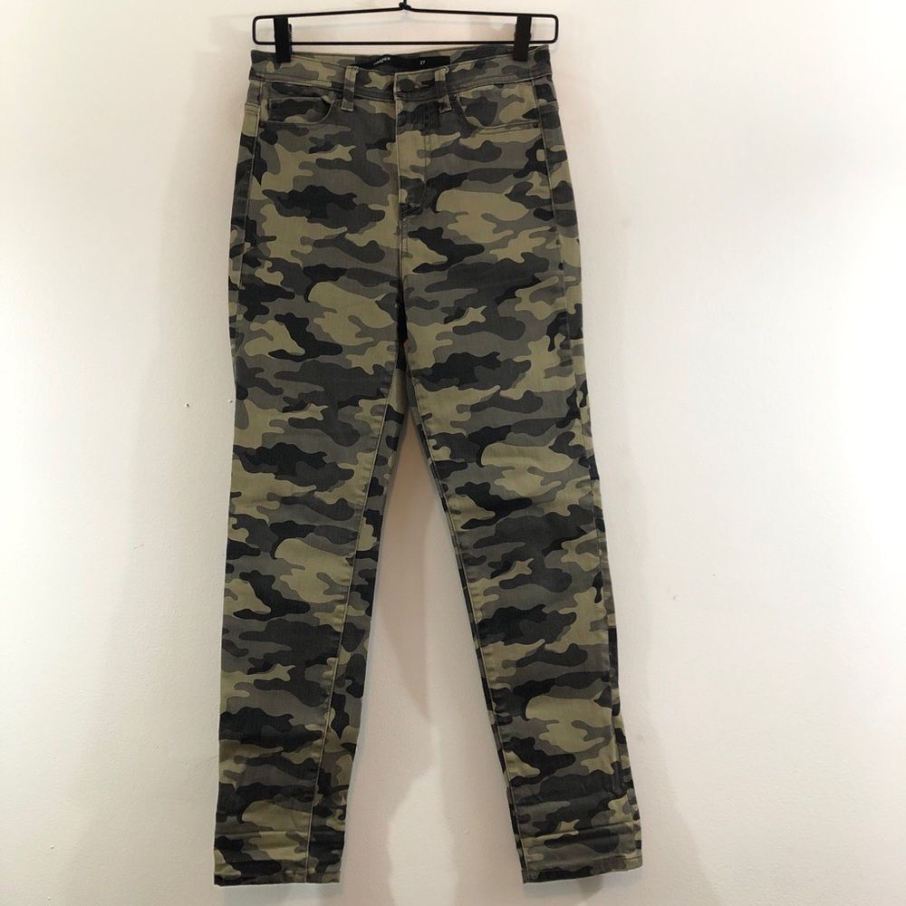 Harper Francescas High Rise Camo Jeans Sz 27